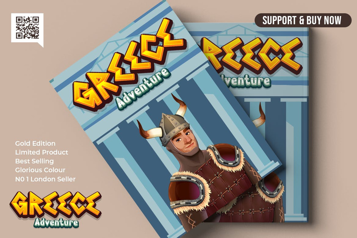 Greek Freak – Gaming Font, a Font by Pinisi ART (Photo 9 of 10)