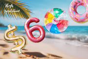 Summer In Pool, a Symbol Font by Voysla's Shop (Thumbnail 4 of 9)
