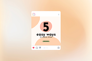 Therapist Instagram Templates, a Social Media Template by Adored Templates (Thumbnail 4 of 10)
