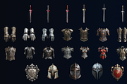 NHC - Mega Knight Pack, an Object Illustration by New Horizon Creators (Thumbnail 4 of 4)
