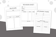 Nursing School Printable Planner, a Templates & Theme by Snapybiz (Thumbnail 9 of 10)