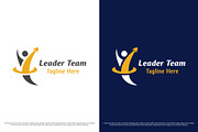 Leader Team Company Logo Template, a Branding & Logo Template by Morvana Crew (Thumbnail 1 of 2)