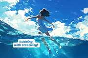 Procreate Water Brushes, a Brush Add-On by Cozy Brushery (Thumbnail 8 of 9)