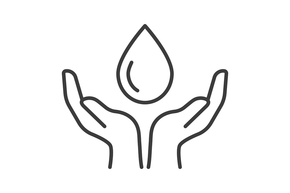 Water line icon set, an Outline Icon by ElineDesign (Photo 3 of 3)