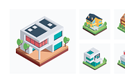 House Isometric Icons, a Duotone Icon by Vectors Market (Thumbnail 8 of 12)