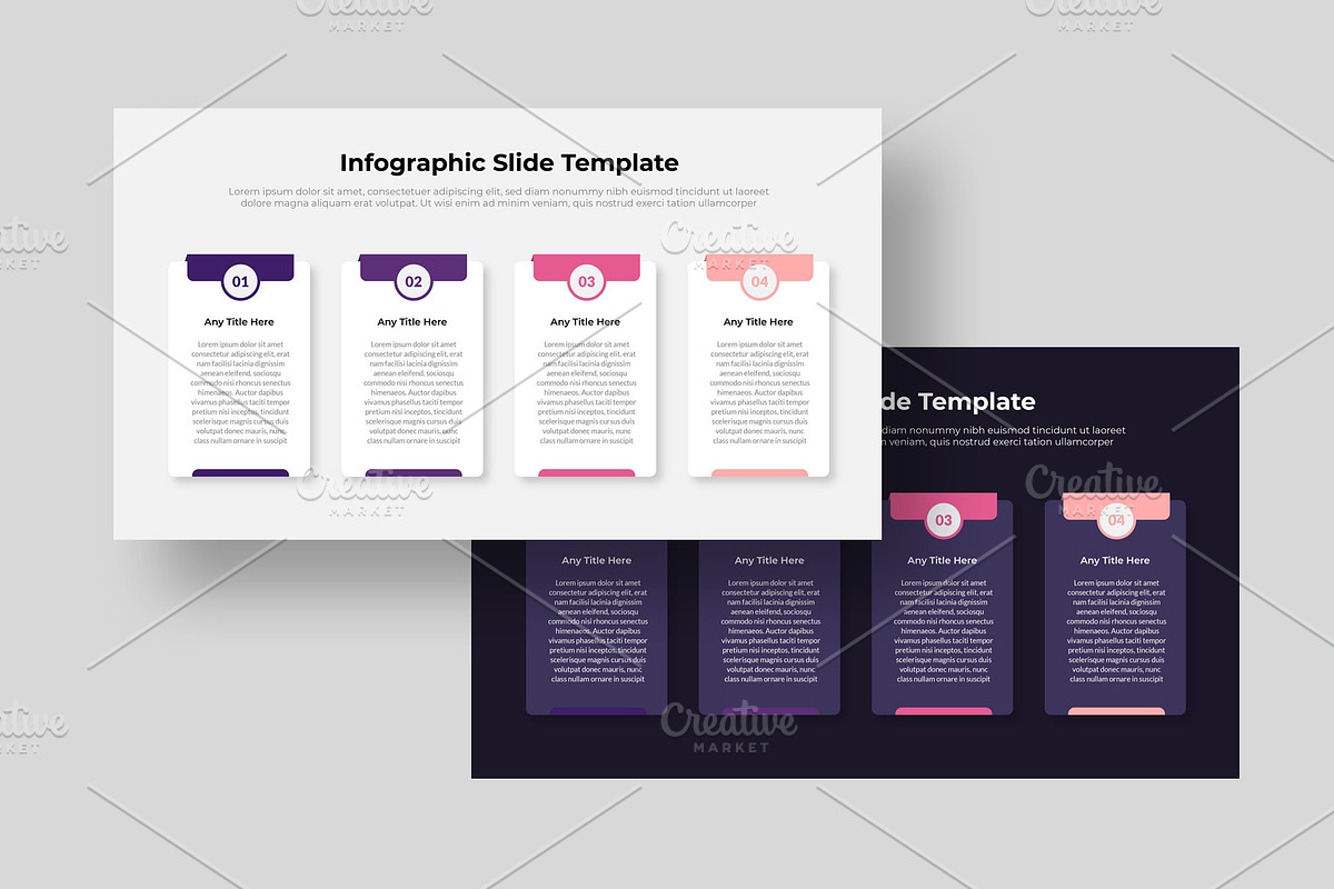 Infographic Slide for Illustrator preview 3