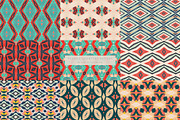 Playful Geometry Seamless Patterns, a Pattern Graphic by Julia Dreams (Thumbnail 11 of 16)