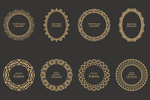 Vector circular frames