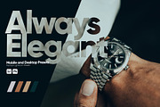 Always Elegant Presets for Lightroom, a Preset Add-On by Hubzway (Thumbnail 1 of 5)
