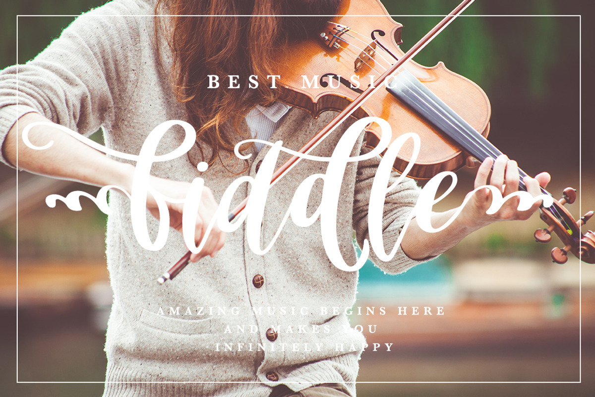 Mirabelle Script - Font with Extras! preview 2