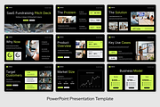 SaaS Fundraising Pitch Deck, a Presentation Template by Sixtemp (Thumbnail 2 of 3)