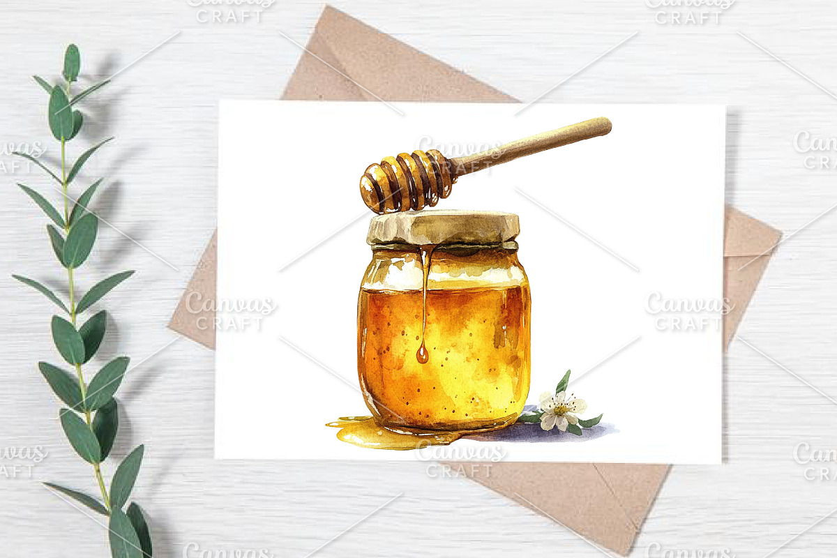 Watercolor Spring Food Clipart PNG, an Illustration by Canvas Craft (Photo 6 of 7)