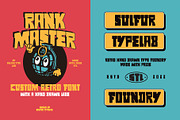 STL Rank Master, a Handwritten Font by letrasdegs (Thumbnail 1 of 4)