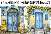 Home Door & Window Watercolor, a Graphic by CitraGraphics (Thumbnail 1 of 4)