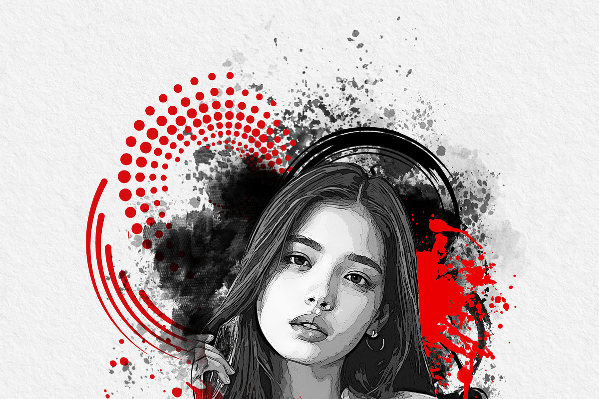 Artistic Watercolor Tattoo Art, an Action Add-On by MRI STUDIO (Photo 25 of 28)