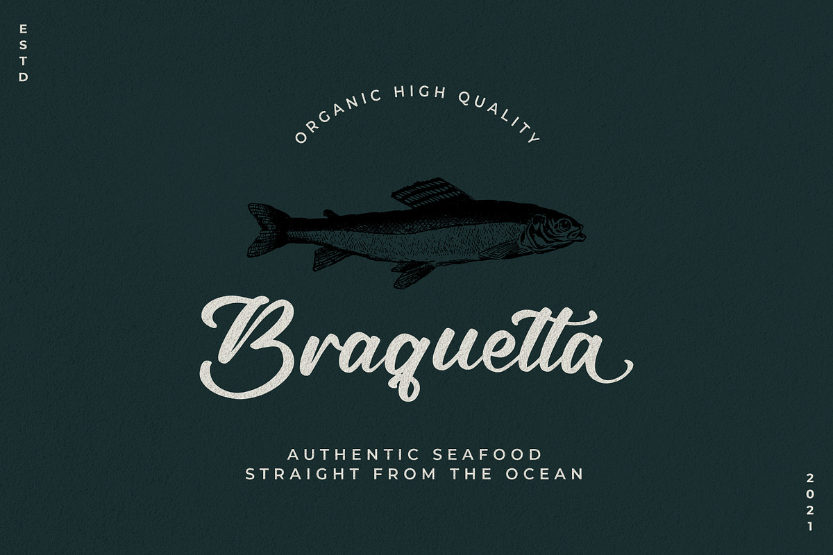 Rough Anthem - Modern Script Font, a Script Font by ribethstudio (Photo 9 of 12)