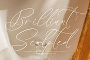Brilliant Sculpted, a Handwritten Font by operatype.co (Thumbnail 1 of 15)