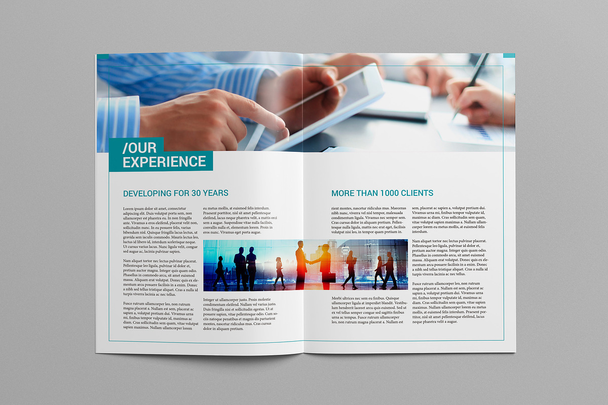 Multipurpose A4 Business Brochure, a Brochure Template by INTERARTIVITY (Photo 5 of 23)