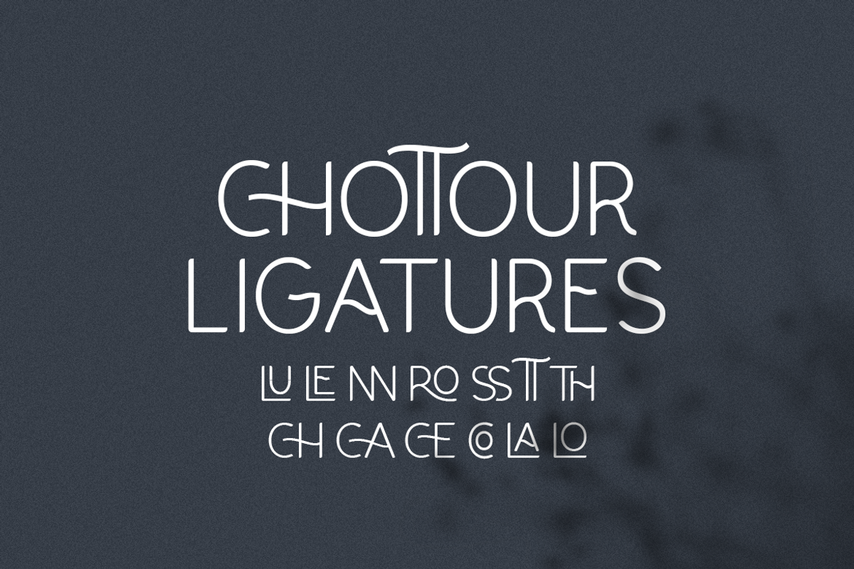 Chottour, a Sans Serif Font by artism_design (Photo 3 of 8)