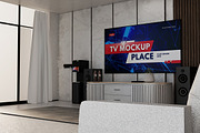 TV Screen Mockup, a Wearable Device Mockup by bimockup (Thumbnail 3 of 6)