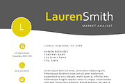 Citrus curve modern resume, a Resume Template by Inkpower (Thumbnail 2 of 5)