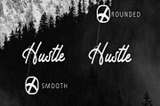 Hustle Faster Typeface, a Script Font by Arendxstudio (Thumbnail 6 of 7)