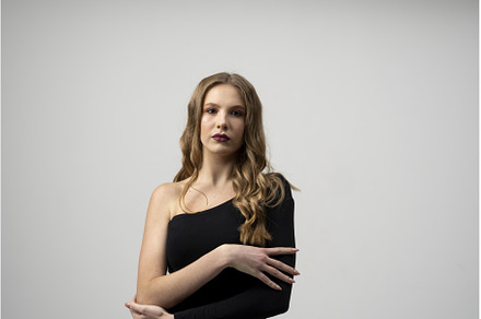 Beautiful young woman portrait in a, a Person Photo by volodymyrshtun13795