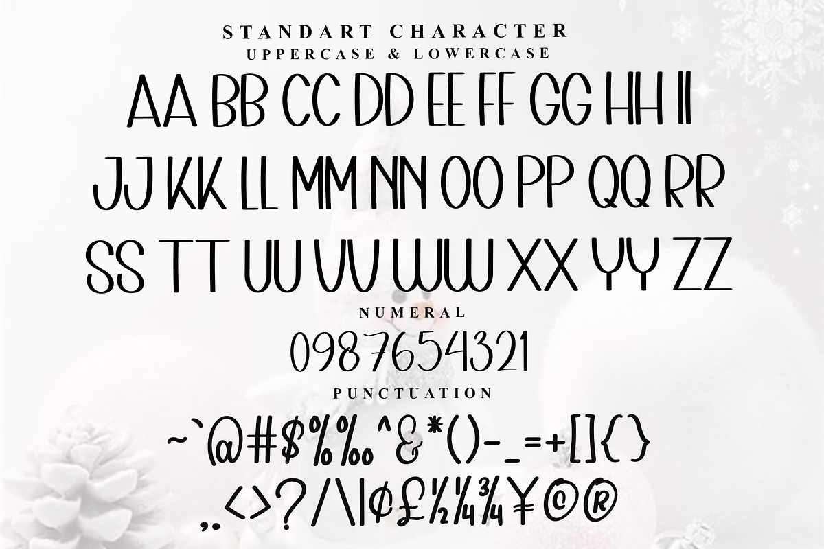 Snow People, a Sans Serif Font by FreshTypeINK (Photo 4 of 8)
