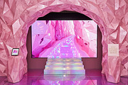Pink Crystal Cave Staircase Graphic, a Background Graphic by Aura Canyon HQ (Thumbnail 6 of 7)