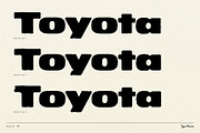 Duster TM – Heavy Distressed Type, a Sans Serif Font by Type Mania (Thumbnail 5 of 13)