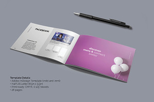 Brand Guide Brochure InDesign Layout