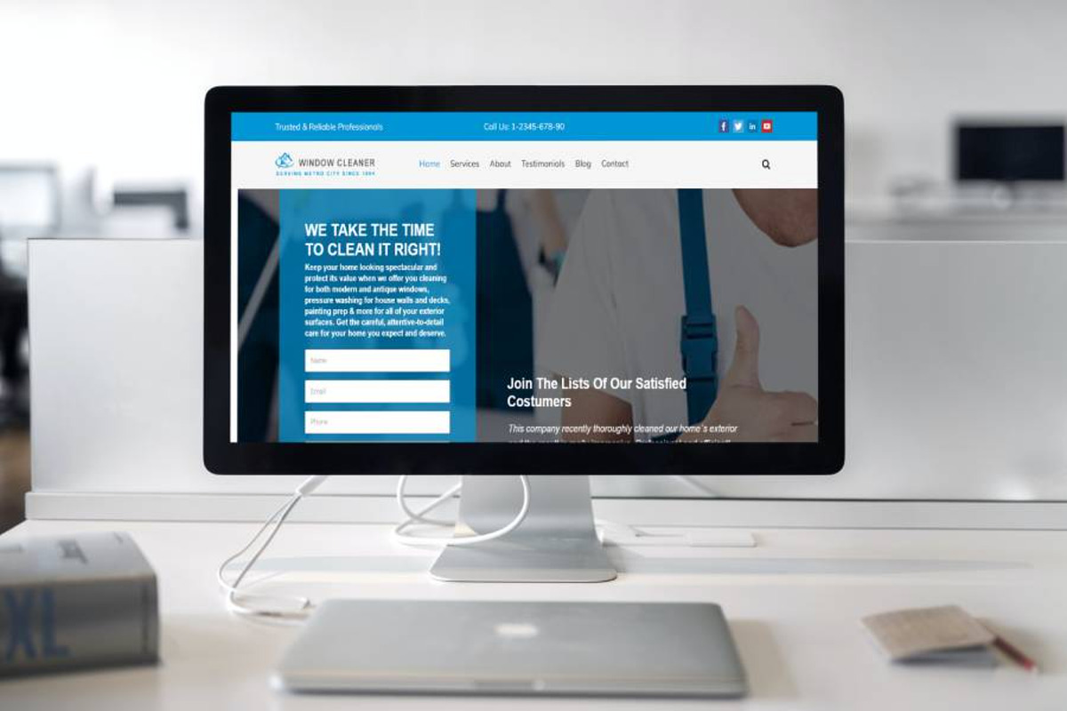 Window Cleaner WordPress Theme preview 5