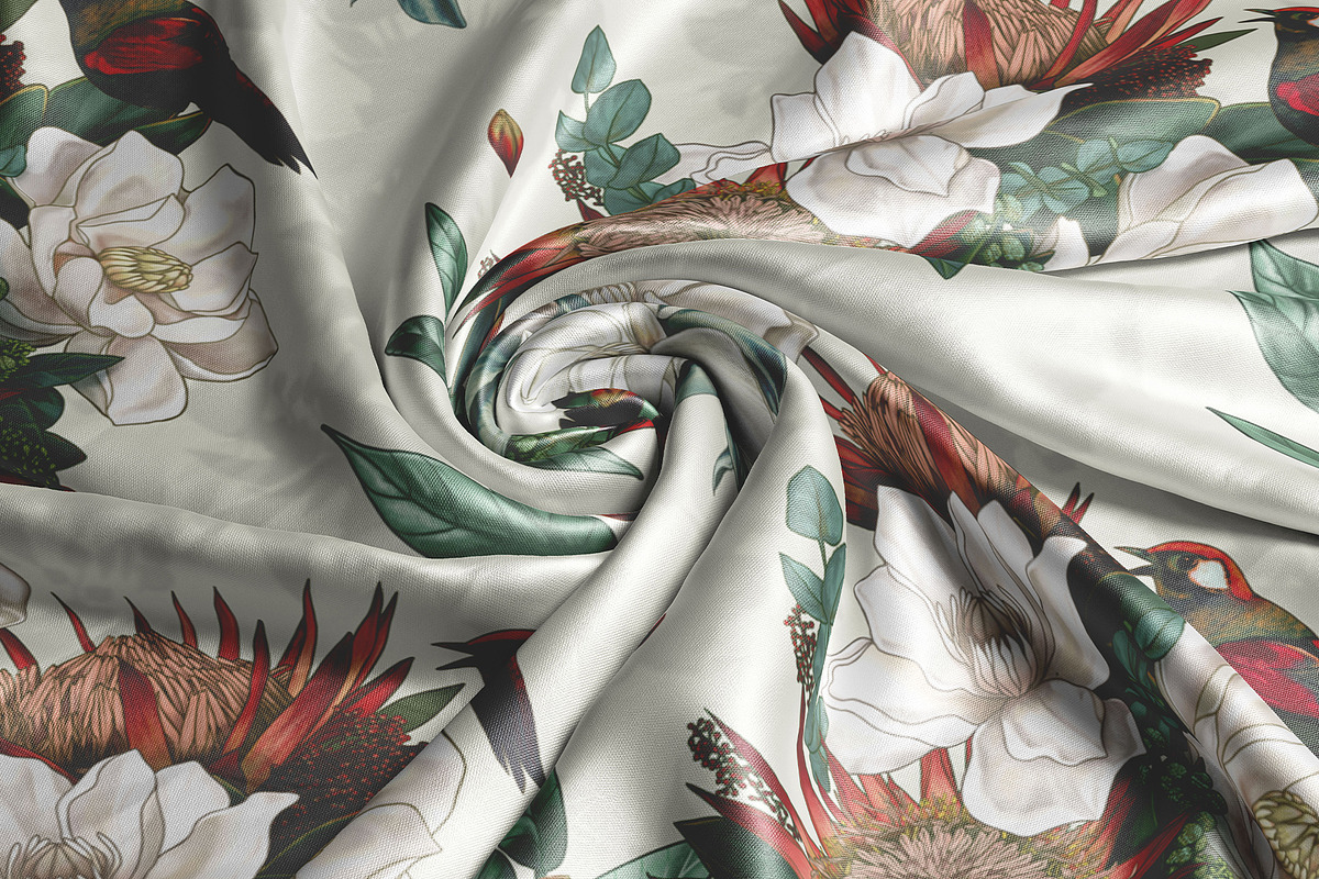 Seamless patterns Song of Magnolia, a Pattern Graphic by Yana Dobrik (Photo 10 of 13)