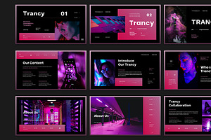Trancy Presentation Template, a Presentation Template by Analogous Temp