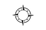 Vintage Compass Rose SVG Bundle, an Illustration by yasushie (Thumbnail 13 of 29)