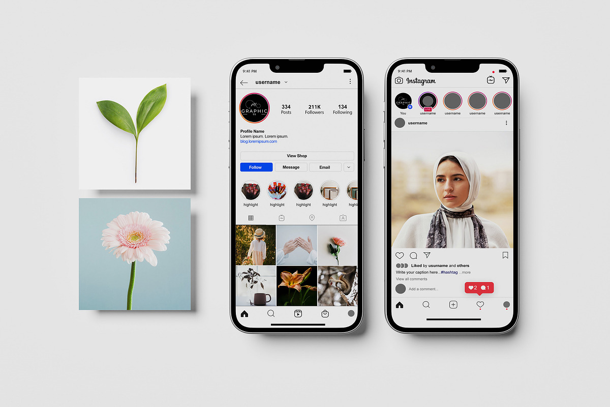 Phone Screen Presentation Mockup, a Print Template by Akaimockup (Photo 9 of 10)