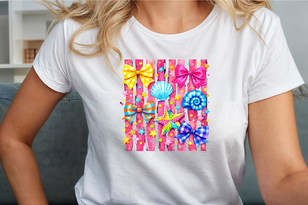 Coquette Wildflower Seashell PNG, a Work Illustration by Sublimation Artist (Photo 6 of 8)