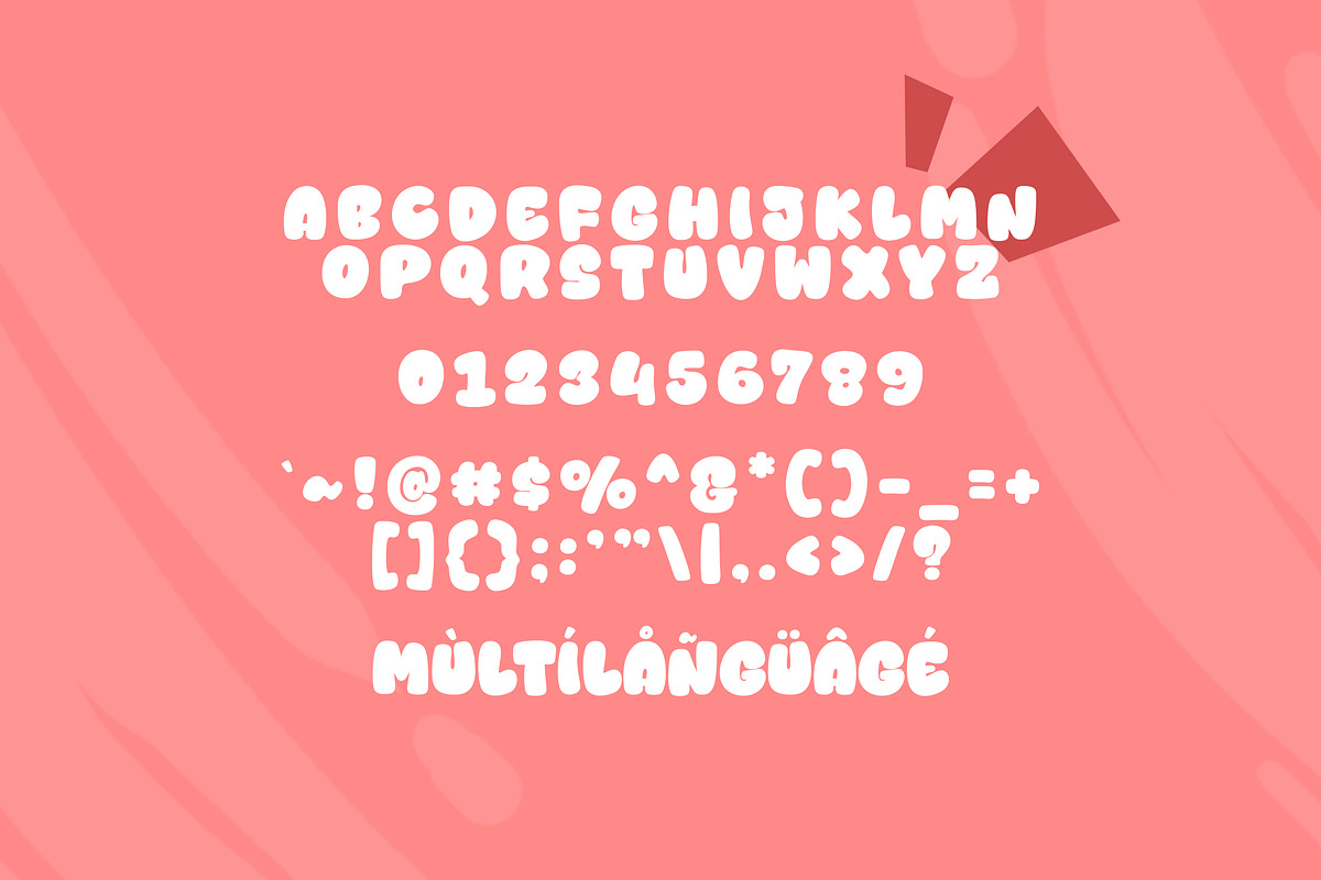 Bold Drop, a Font by khurasan (Photo 4 of 4)