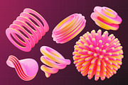 Abstract 3D Illustration Pack, an Object 3D Model by Tempcraft (Thumbnail 5 of 5)