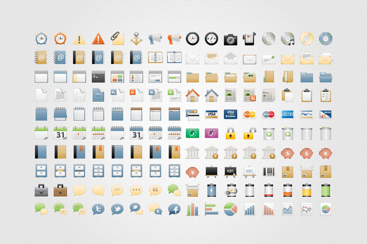 Diagram Pro Icons, an Icon by Double-J Design (Photo 2 of 4)