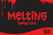 Melting, a Font by Rashdrawn (Thumbnail 1 of 6)