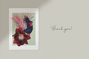 Tropical life. 100+ Parrot & flower, an Illustration by NNclipart (Thumbnail 14 of 14)