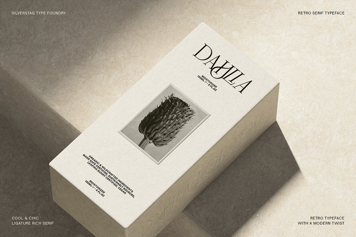 Frosty Garden - Elegant Retro Serif, a Serif Font by SilverStag Type Foundry (Photo 14 of 19)