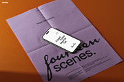 Editorial Folded Poster Mockup Set, a Books & Magazine Mockup by Mocku (Thumbnail 13 of 17)