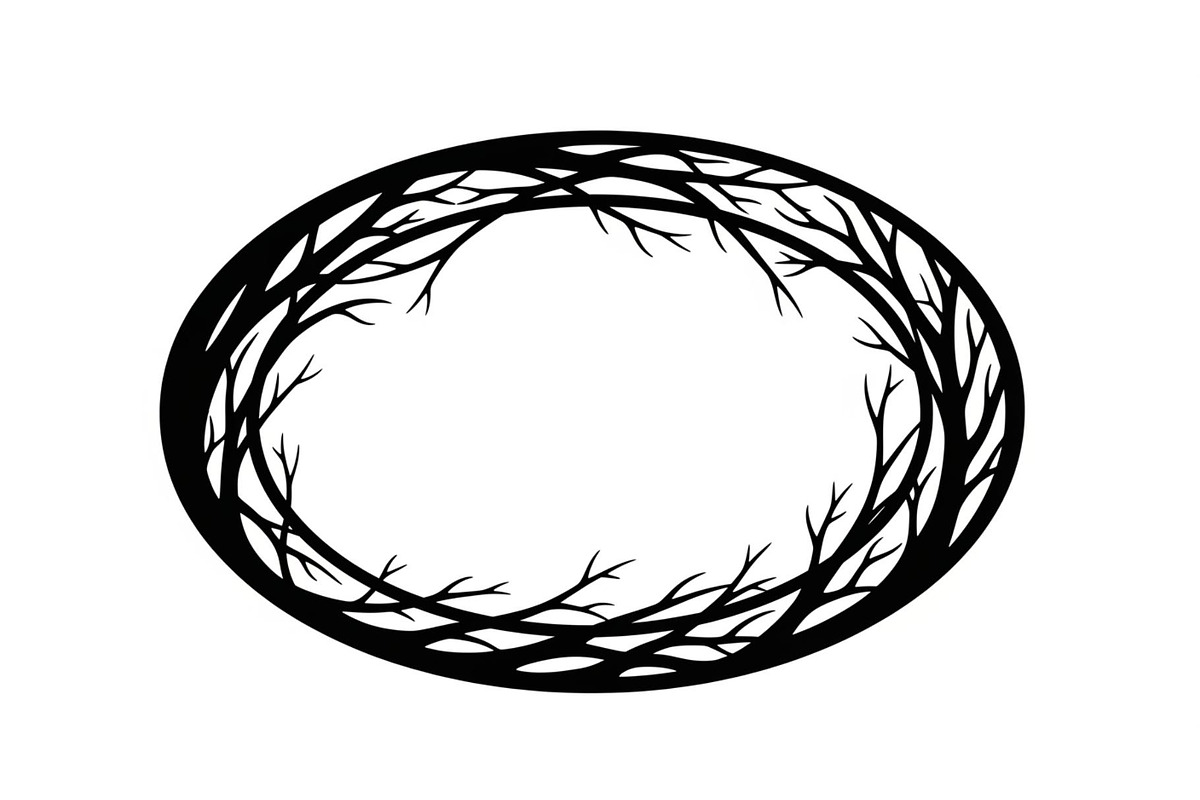 Hand Drawn Oval Scribble Frames, an Illustration by Gfx_Store (Photo 41 of 51)