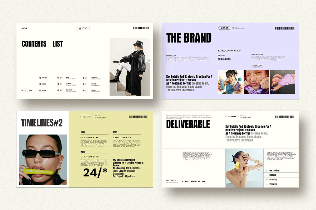 Creative Brief Campaign Template, a Presentation Template by Studio Industry (Photo 2 of 9)