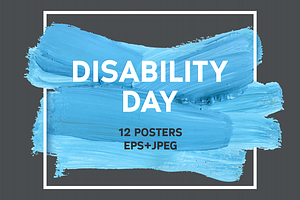 12 World Disability Day Posters