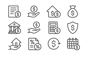 Financial management tools vector, a Finance Illustration by ZinetroN