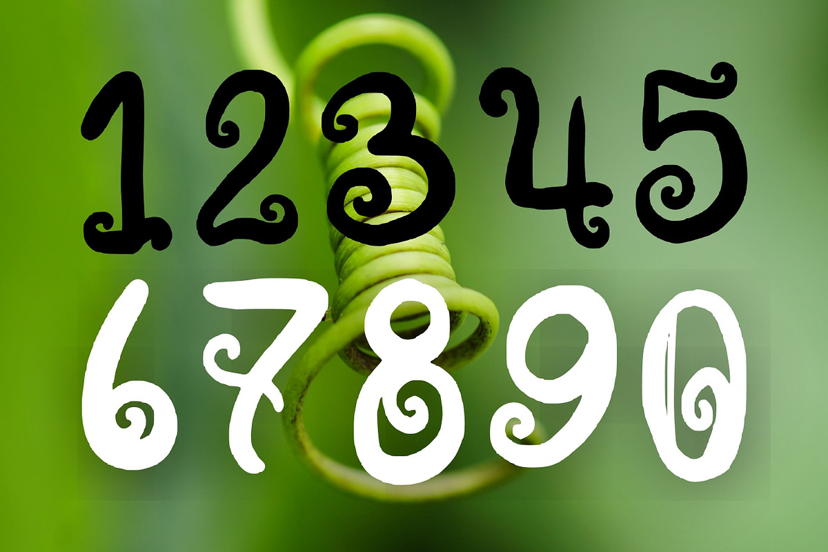The Vine font, SVG font, a Font by Tattoo Worker Studio (Photo 4 of 4)