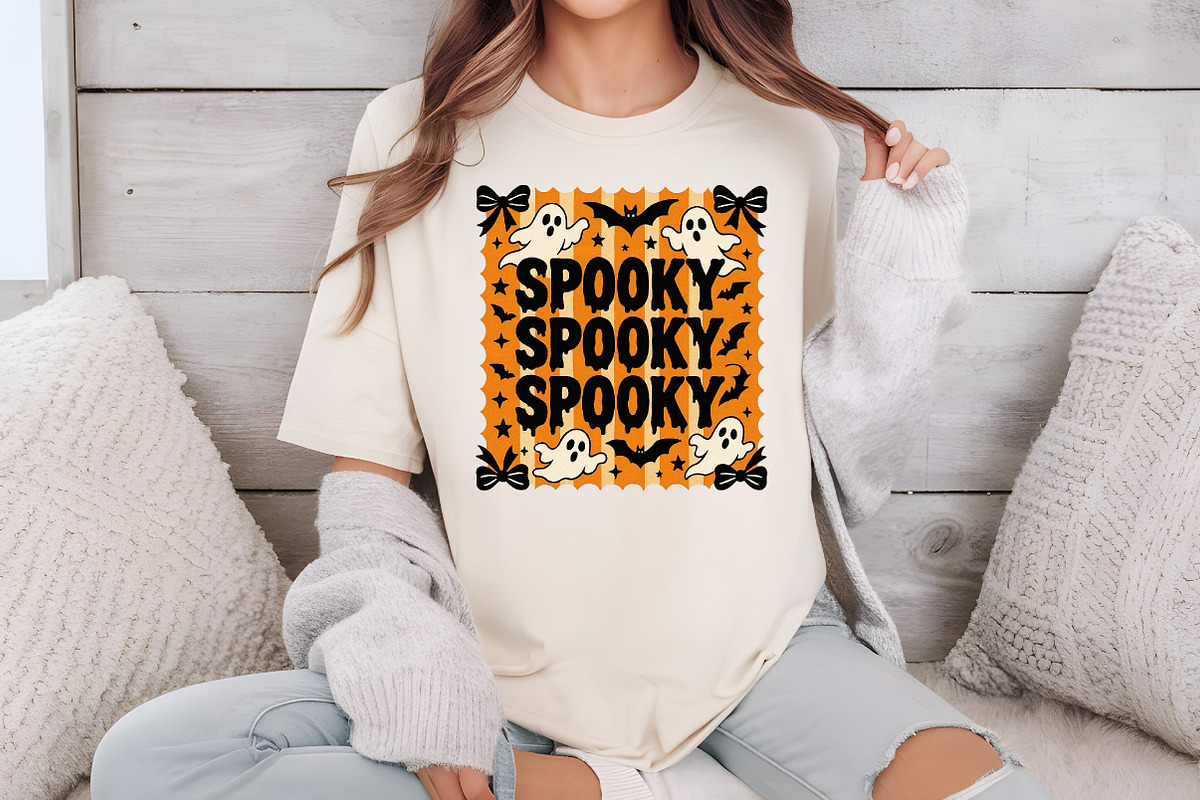 Spooky Halloween,Cute Ghost Png, an Illustration by Libby Wishes (Photo 5 of 6)